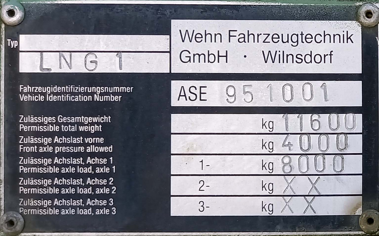 Επικαθήμενο βυτίο Messer Griesheim Gas tank semi-trailer used for LNG/CNG mobile filling station Methan Gas Cryogenic: φωτογραφία 24 Επικαθήμενο βυτίο Messer Griesheim Gas tank semi-trailer used for LNG/CNG mobile filling station Methan Gas Cryogenic: φωτογραφία 24