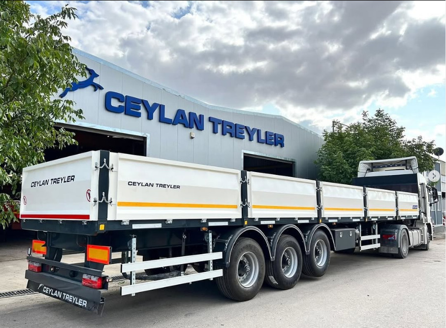 CEYLAN 3 AXLES FLATBED&PLATFORM WITH SIDE COVER - Επικαθήμενο πλατφόρμα/ Καρότσα: φωτογραφία 1 CEYLAN 3 AXLES FLATBED&PLATFORM WITH SIDE COVER - Επικαθήμενο πλατφόρμα/ Καρότσα: φωτογραφία 1