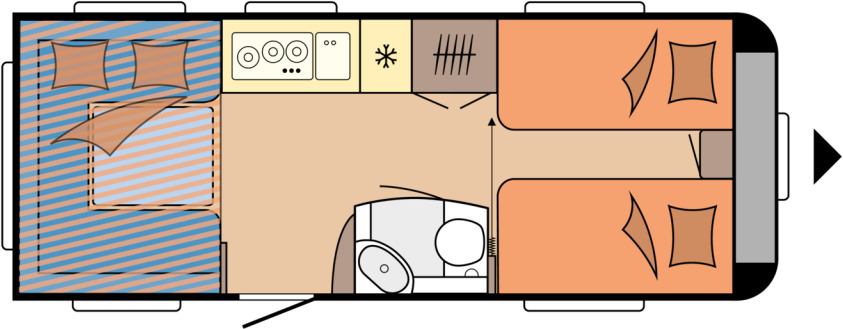 DE LUXE 515 UHL - Ρυμουλκούμενο τροχόσπιτο: φωτογραφία 1 DE LUXE 515 UHL - Ρυμουλκούμενο τροχόσπιτο: φωτογραφία 1