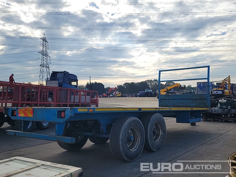 10TRF25 Twin Axle Draw Bar Flatbed Trailer - Ρυμούλκα για τρακτέρ: φωτογραφία 5 10TRF25 Twin Axle Draw Bar Flatbed Trailer - Ρυμούλκα για τρακτέρ: φωτογραφία 5