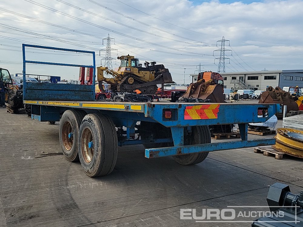 10TRF25 Twin Axle Draw Bar Flatbed Trailer - Ρυμούλκα για τρακτέρ: φωτογραφία 3 10TRF25 Twin Axle Draw Bar Flatbed Trailer - Ρυμούλκα για τρακτέρ: φωτογραφία 3