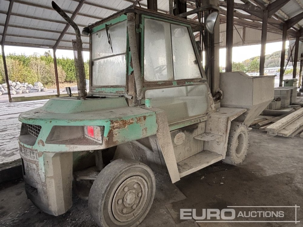 2000 Mitsubishi 4 Ton forklift c/w concrete bin - Περονοφόρο όχημα: φωτογραφία 3 2000 Mitsubishi 4 Ton forklift c/w concrete bin - Περονοφόρο όχημα: φωτογραφία 3