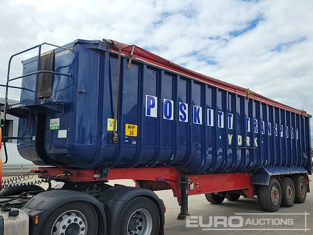 2009 Fruehauf Tri Axle Tipping Trailer, Easy Sheet (Plating Certificate Available) - Επικαθήμενο ανατρεπόμενο: φωτογραφία 1 2009 Fruehauf Tri Axle Tipping Trailer, Easy Sheet (Plating Certificate Available) - Επικαθήμενο ανατρεπόμενο: φωτογραφία 1
