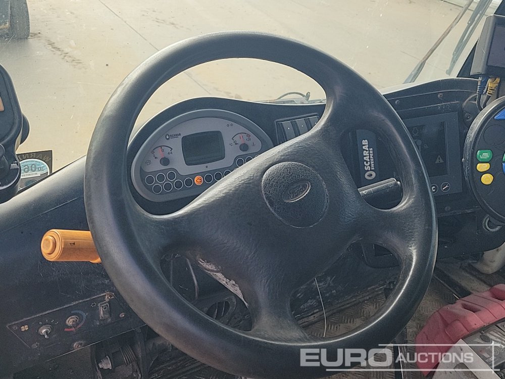 Σάρωθρο δρόμων 2012 Scarab 4x2 Road Sweeper, Reverse Camera, A/C: φωτογραφία 32