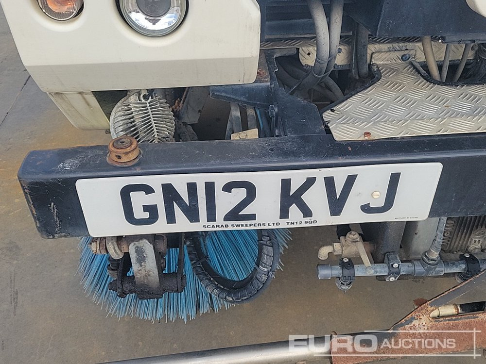 Σάρωθρο δρόμων 2012 Scarab 4x2 Road Sweeper, Reverse Camera, A/C: φωτογραφία 44