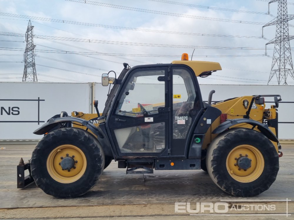 2013 CAT TH407C AG - Τηλεσκοπικός φορτωτής: φωτογραφία 2 2013 CAT TH407C AG - Τηλεσκοπικός φορτωτής: φωτογραφία 2