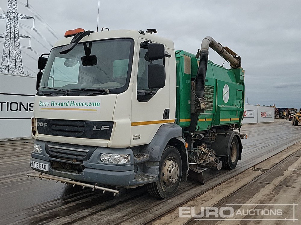 2013 DAF 55.220 - Σάρωθρο δρόμων: φωτογραφία 1 2013 DAF 55.220 - Σάρωθρο δρόμων: φωτογραφία 1