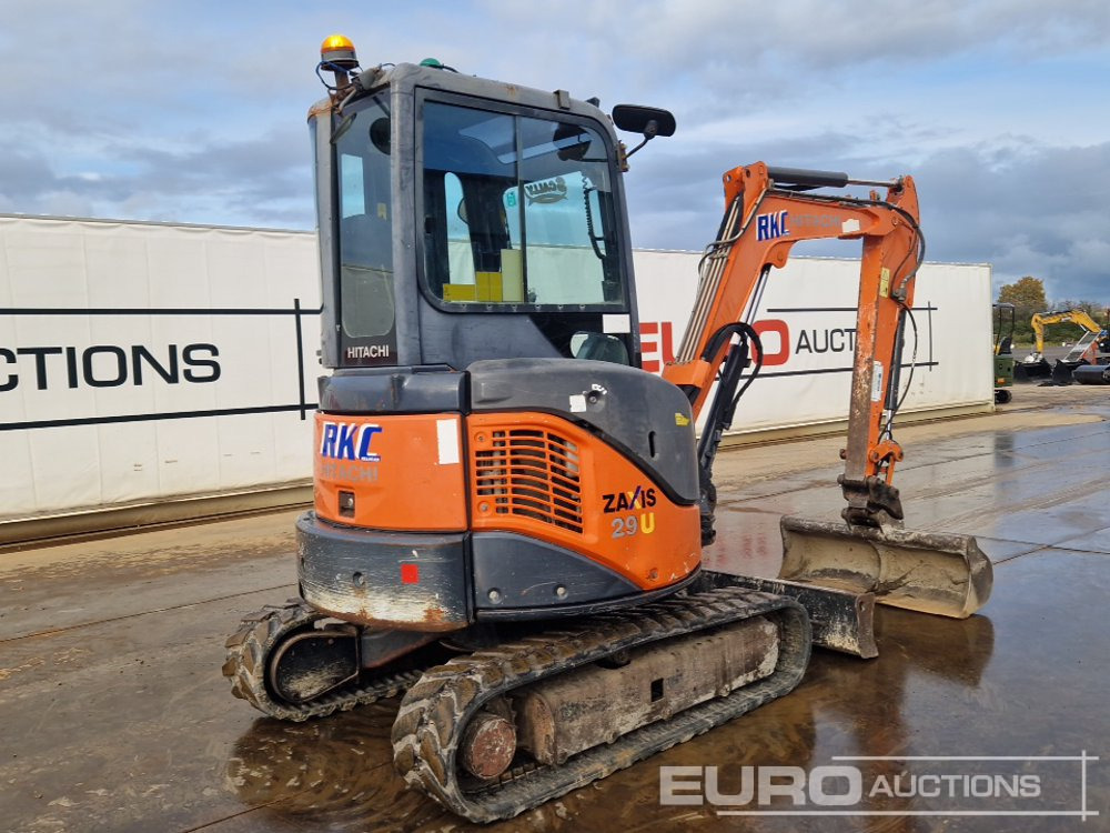 2013 Hitachi ZX29U-3 CLR - Μίνι εκσκαφέας: φωτογραφία 5 2013 Hitachi ZX29U-3 CLR - Μίνι εκσκαφέας: φωτογραφία 5