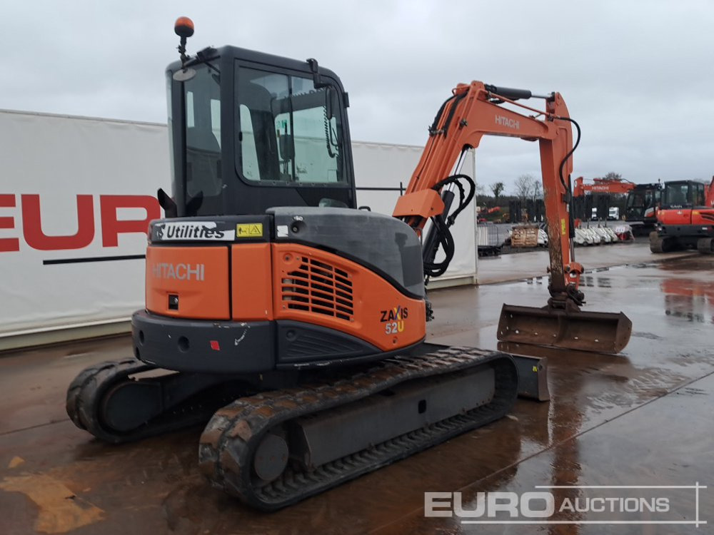 2013 Hitachi ZX52U-3 CLR - Μίνι εκσκαφέας: φωτογραφία 5 2013 Hitachi ZX52U-3 CLR - Μίνι εκσκαφέας: φωτογραφία 5