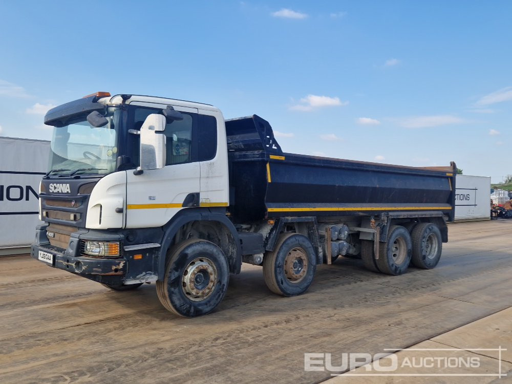 2013 Scania P400 - Φορτηγό ανατρεπόμενο: φωτογραφία 1 2013 Scania P400 - Φορτηγό ανατρεπόμενο: φωτογραφία 1