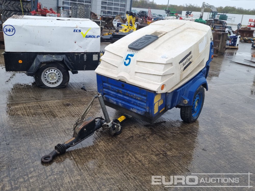 2014 Atlas Copco XAS47KD 92CFM - Αεροσυμπιεστής: φωτογραφία 1 2014 Atlas Copco XAS47KD 92CFM - Αεροσυμπιεστής: φωτογραφία 1