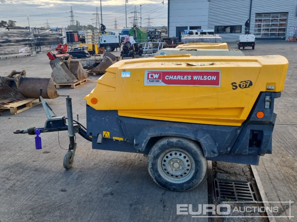 2014 Atlas Copco XAS67 - Αεροσυμπιεστής: φωτογραφία 2 2014 Atlas Copco XAS67 - Αεροσυμπιεστής: φωτογραφία 2