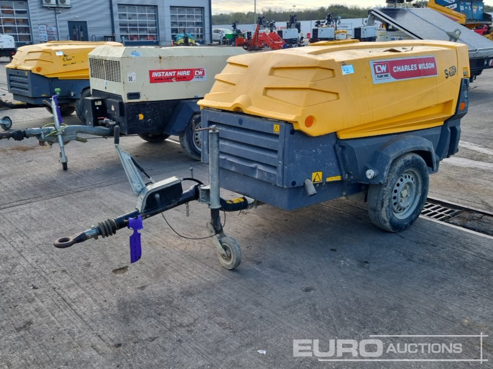 2014 Atlas Copco XAS67 - Αεροσυμπιεστής: φωτογραφία 1 2014 Atlas Copco XAS67 - Αεροσυμπιεστής: φωτογραφία 1
