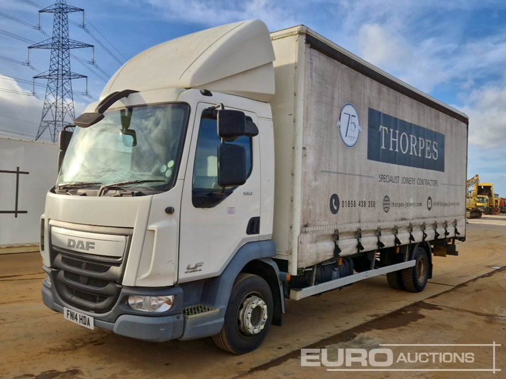 2014 DAF LF180 - Φορτηγό κόφα: φωτογραφία 1 2014 DAF LF180 - Φορτηγό κόφα: φωτογραφία 1