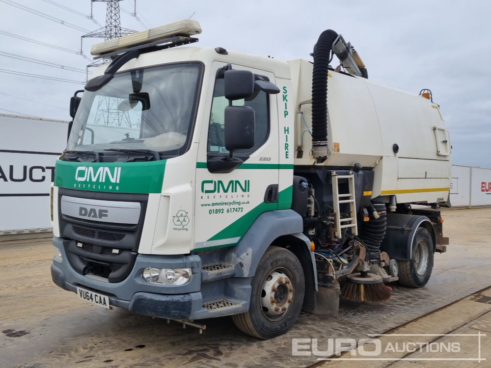 2014 DAF LF220 - Σάρωθρο δρόμων: φωτογραφία 1 2014 DAF LF220 - Σάρωθρο δρόμων: φωτογραφία 1