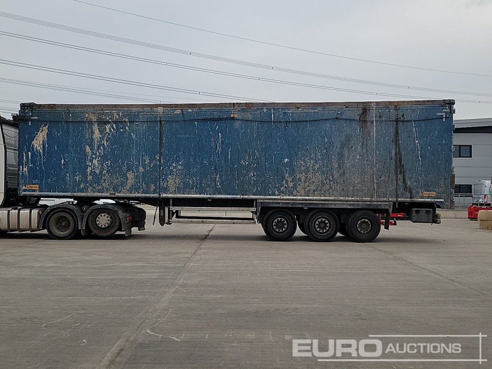 2014 Legras Industries Tri Axle Walking Floor Trailer, Easy Sheet - Επικαθήμενο μεταφορική βουτσάς: φωτογραφία 2 2014 Legras Industries Tri Axle Walking Floor Trailer, Easy Sheet - Επικαθήμενο μεταφορική βουτσάς: φωτογραφία 2