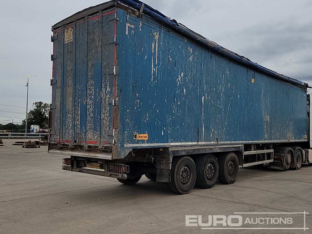 2014 Legras Industries Tri Axle Walking Floor Trailer, Easy Sheet - Επικαθήμενο μεταφορική βουτσάς: φωτογραφία 5 2014 Legras Industries Tri Axle Walking Floor Trailer, Easy Sheet - Επικαθήμενο μεταφορική βουτσάς: φωτογραφία 5