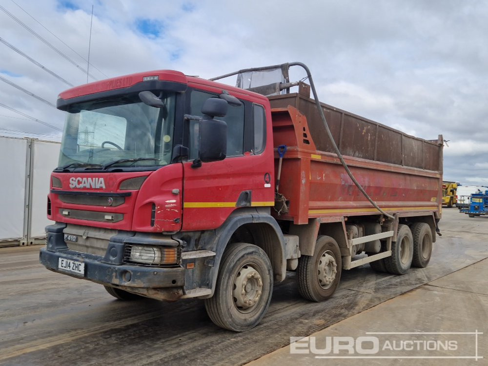 2014 Scania P410 - Φορτηγό ανατρεπόμενο: φωτογραφία 1 2014 Scania P410 - Φορτηγό ανατρεπόμενο: φωτογραφία 1