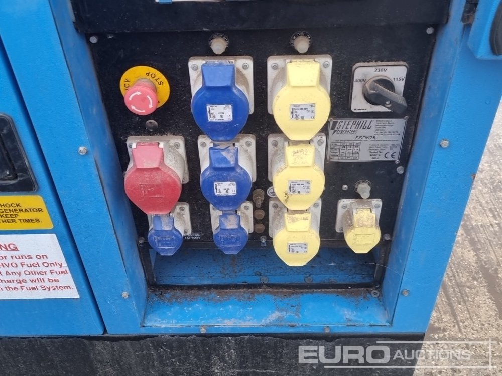 Βιομηχανική γεννήτρια 2014 Stephill SSDK25: φωτογραφία 10 Βιομηχανική γεννήτρια 2014 Stephill SSDK25: φωτογραφία 10