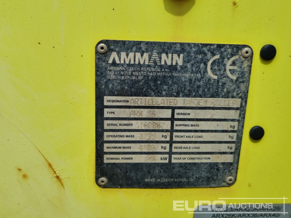 Οδοστρωτήρας 2015 Ammann ARX36: φωτογραφία 30