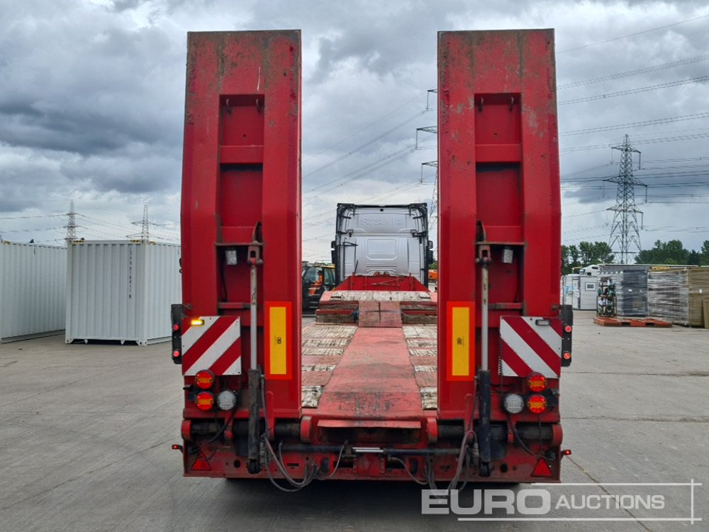 2015 Faymonville 4 Axle Step Frame Extendable Low Loader Trailer, Twin Axle Rear Steer, Ramps - Επικαθήμενο με χαμηλό δάπεδο: φωτογραφία 4 2015 Faymonville 4 Axle Step Frame Extendable Low Loader Trailer, Twin Axle Rear Steer, Ramps - Επικαθήμενο με χαμηλό δάπεδο: φωτογραφία 4