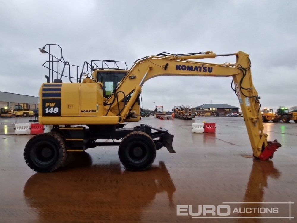 Τροχοφόρος εκσκαφέας 2015 Komatsu PW148-10: φωτογραφία 6 Τροχοφόρος εκσκαφέας 2015 Komatsu PW148-10: φωτογραφία 6