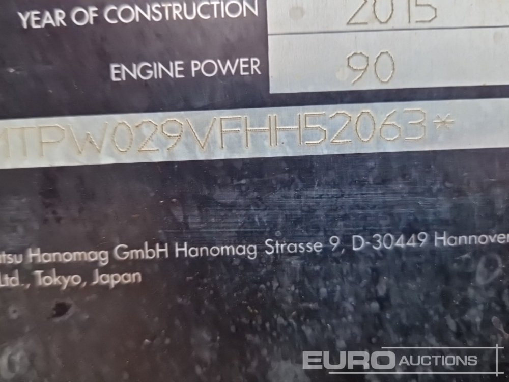 Τροχοφόρος εκσκαφέας 2015 Komatsu PW148-10: φωτογραφία 49 Τροχοφόρος εκσκαφέας 2015 Komatsu PW148-10: φωτογραφία 49