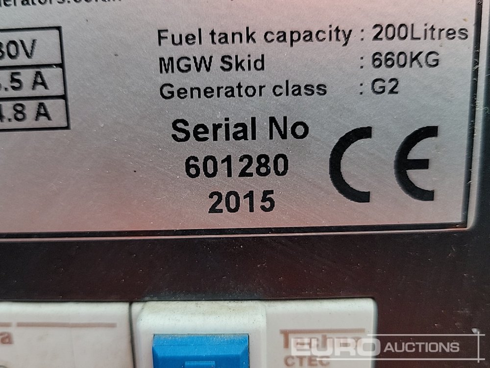 Βιομηχανική γεννήτρια 2015 Stephill SSDK10WT: φωτογραφία 26