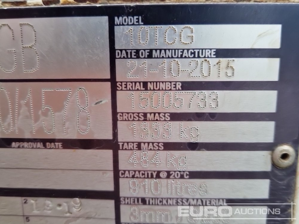 Δεξαμενή αποθήκευσης 2015 Western 10TCG: φωτογραφία 13 Δεξαμενή αποθήκευσης 2015 Western 10TCG: φωτογραφία 13