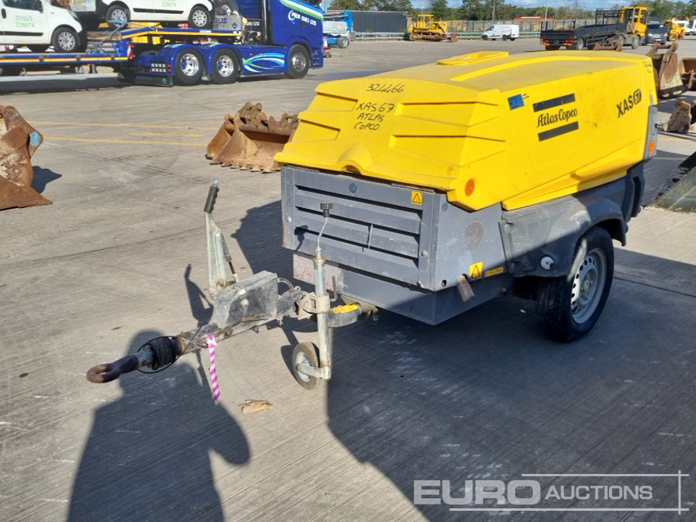2016 Atlas Copco XAS67KD - Αεροσυμπιεστής: φωτογραφία 1 2016 Atlas Copco XAS67KD - Αεροσυμπιεστής: φωτογραφία 1