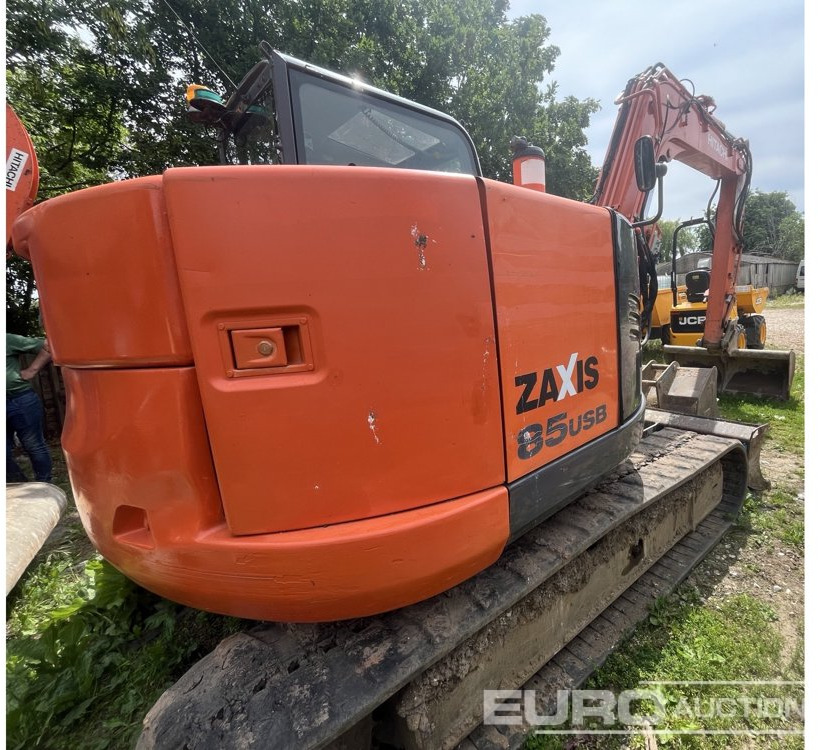 Μίνι εκσκαφέας 2016 Hitachi ZX85USB-5: φωτογραφία 6