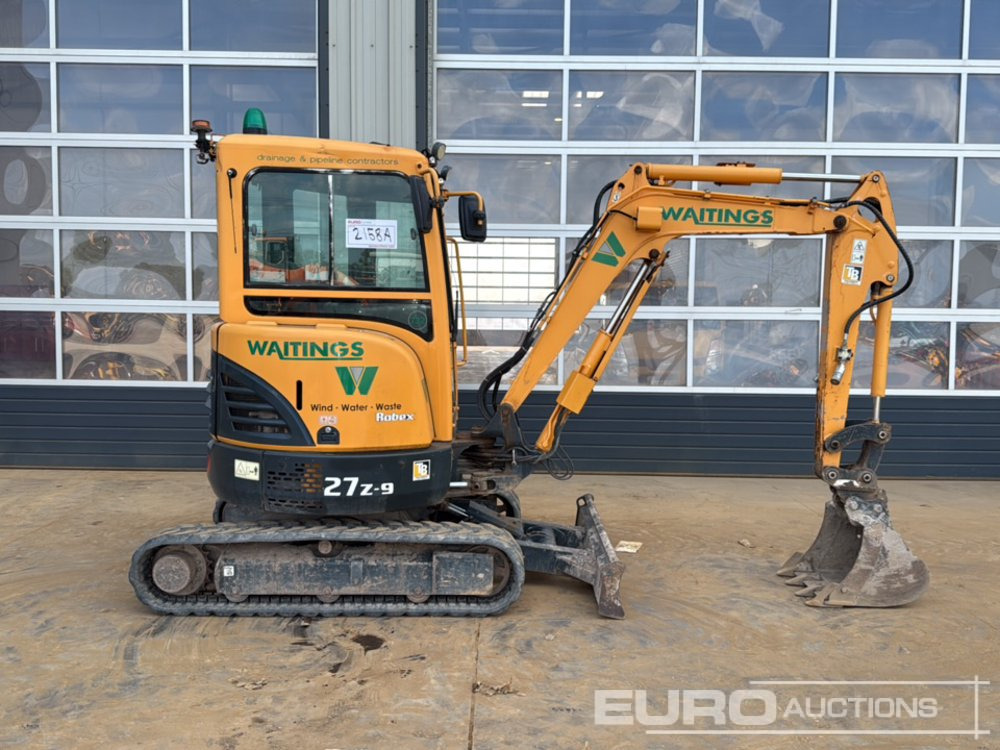 Μίνι εκσκαφέας 2016 Hyundai R27Z-9: φωτογραφία 6