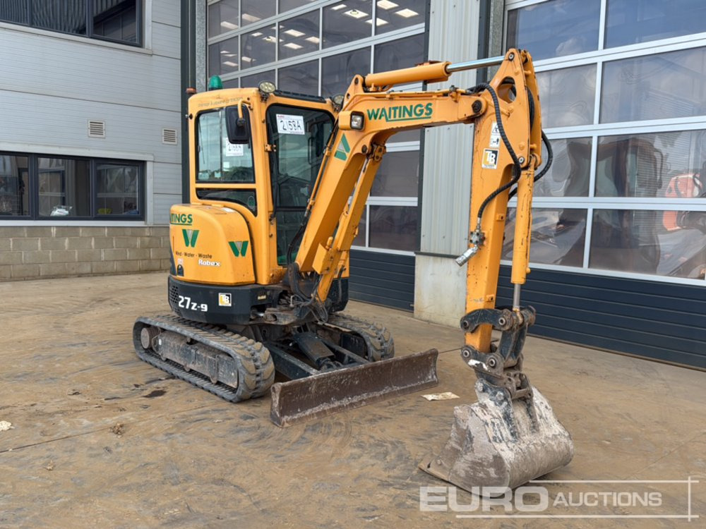 Μίνι εκσκαφέας 2016 Hyundai R27Z-9: φωτογραφία 7