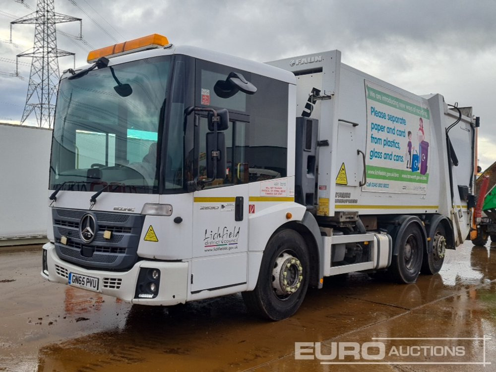 2016 Mercedes Econic 2630 - Απορριμματοφόρο: φωτογραφία 1 2016 Mercedes Econic 2630 - Απορριμματοφόρο: φωτογραφία 1