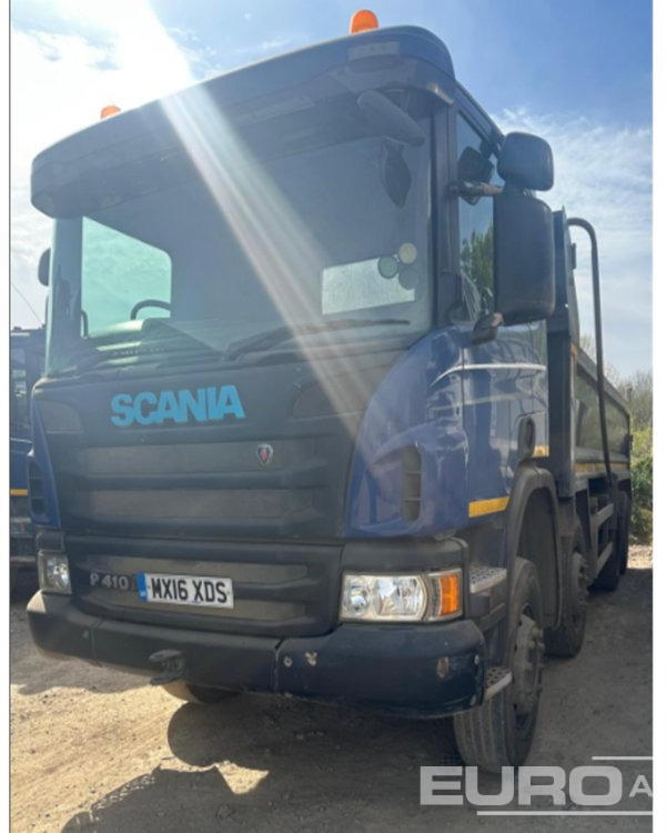 2016 Scania P410 - Φορτηγό ανατρεπόμενο: φωτογραφία 1 2016 Scania P410 - Φορτηγό ανατρεπόμενο: φωτογραφία 1