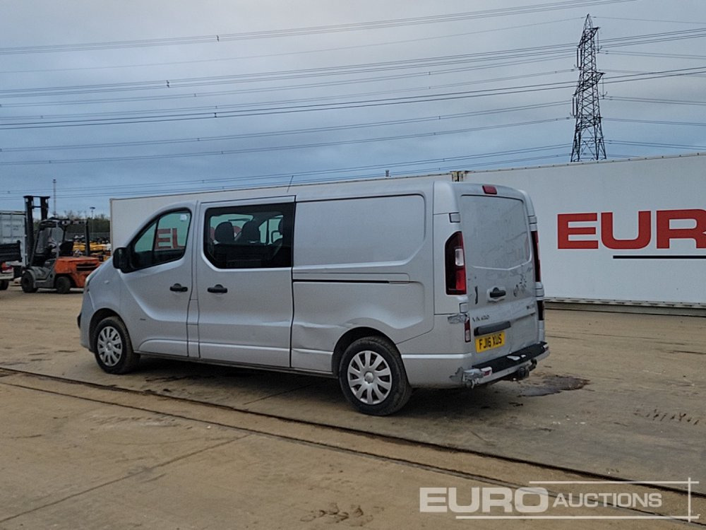 2016 Vauxhall Vivaro 2900 - Βαν, Διπλοκάμπινο ελαφρύ επαγγελματικό: φωτογραφία 3 2016 Vauxhall Vivaro 2900 - Βαν, Διπλοκάμπινο ελαφρύ επαγγελματικό: φωτογραφία 3