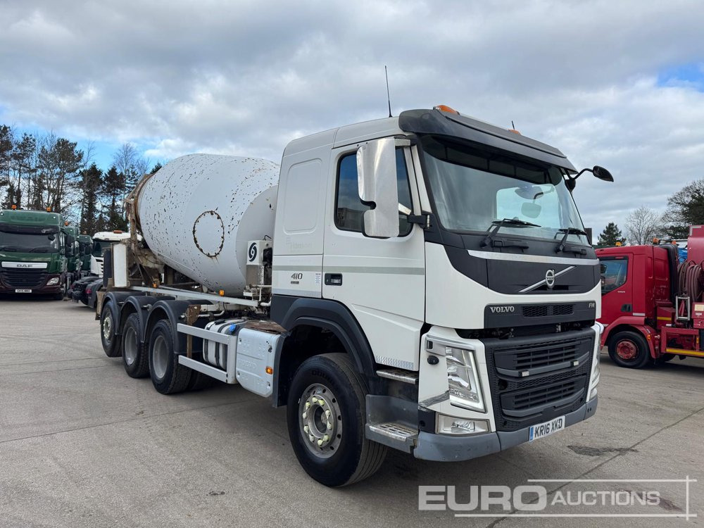 2016 Volvo FM410 - Μπετονιέρα φορτηγό: φωτογραφία 1 2016 Volvo FM410 - Μπετονιέρα φορτηγό: φωτογραφία 1