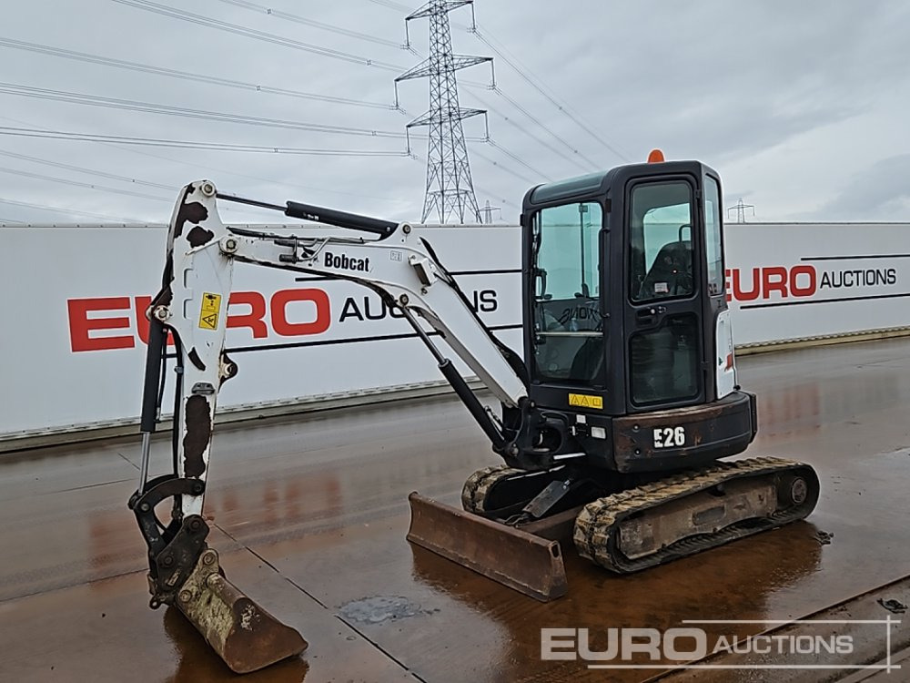 2017 Bobcat E26 - Μίνι εκσκαφέας: φωτογραφία 1 2017 Bobcat E26 - Μίνι εκσκαφέας: φωτογραφία 1