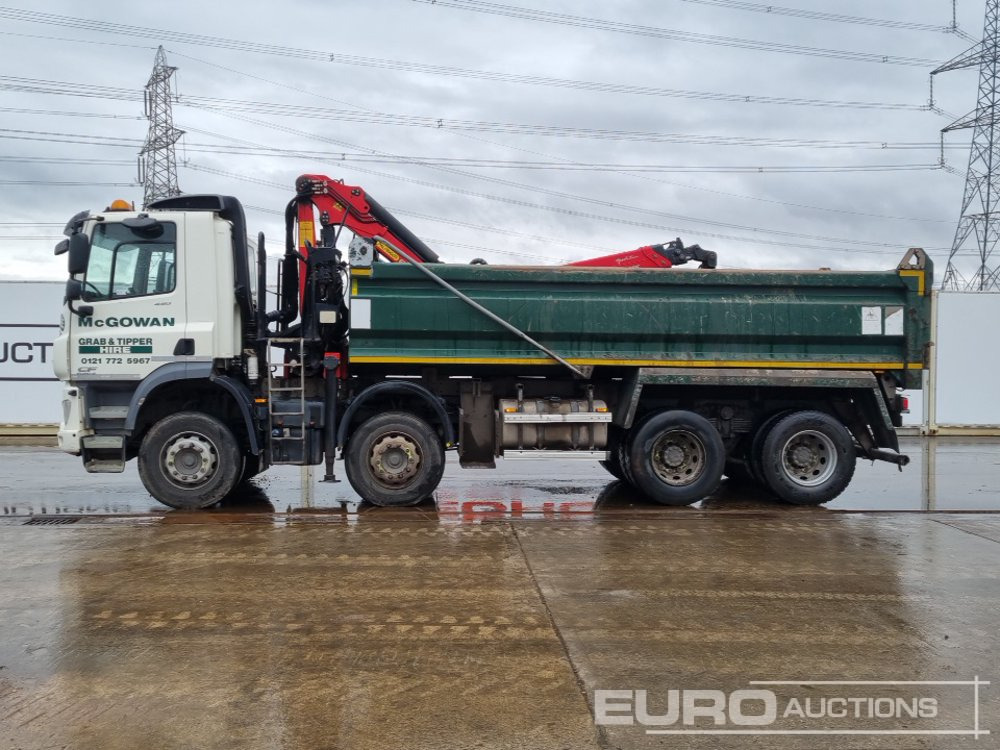 2017 DAF CF440 - Φορτηγό ανατρεπόμενο, Φορτηγό με γερανό: φωτογραφία 2 2017 DAF CF440 - Φορτηγό ανατρεπόμενο, Φορτηγό με γερανό: φωτογραφία 2