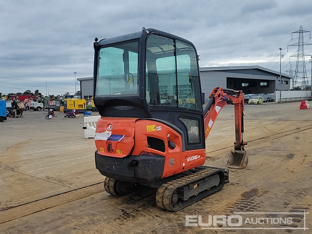 2017 Kubota KX016-4 - Μίνι εκσκαφέας: φωτογραφία 5 2017 Kubota KX016-4 - Μίνι εκσκαφέας: φωτογραφία 5
