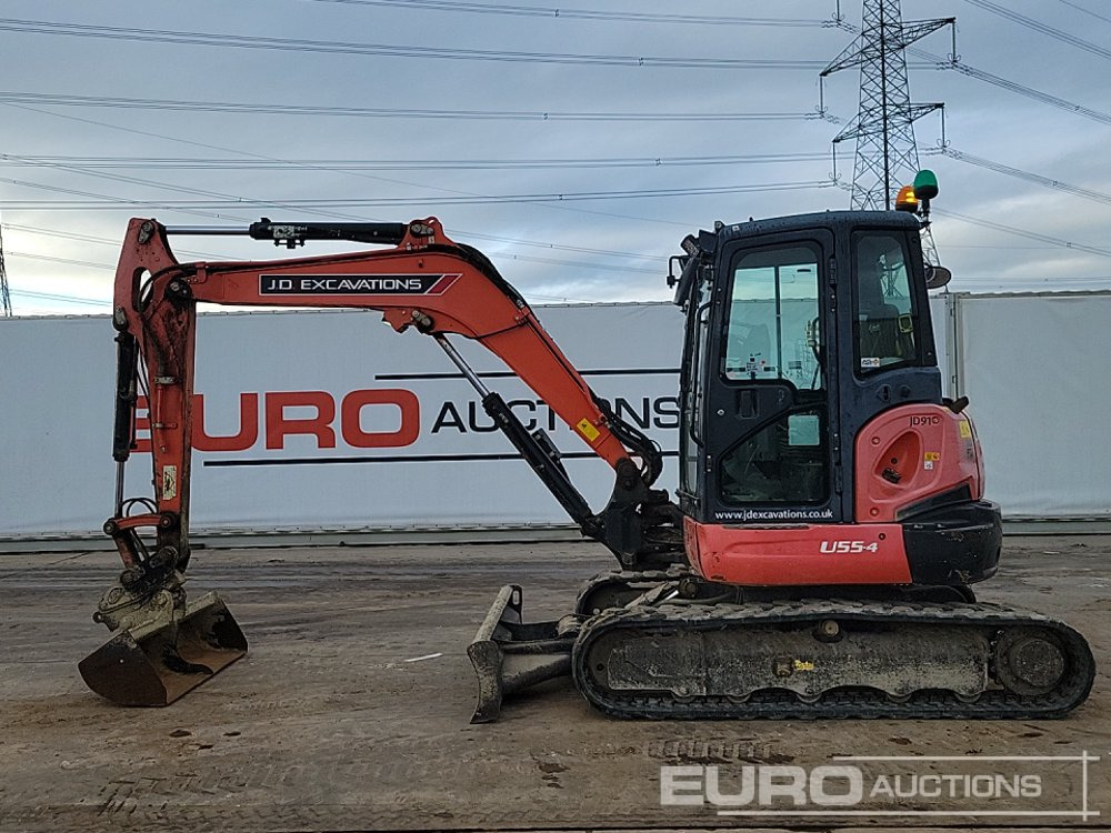 2017 Kubota U55-4 - Μίνι εκσκαφέας: φωτογραφία 2 2017 Kubota U55-4 - Μίνι εκσκαφέας: φωτογραφία 2