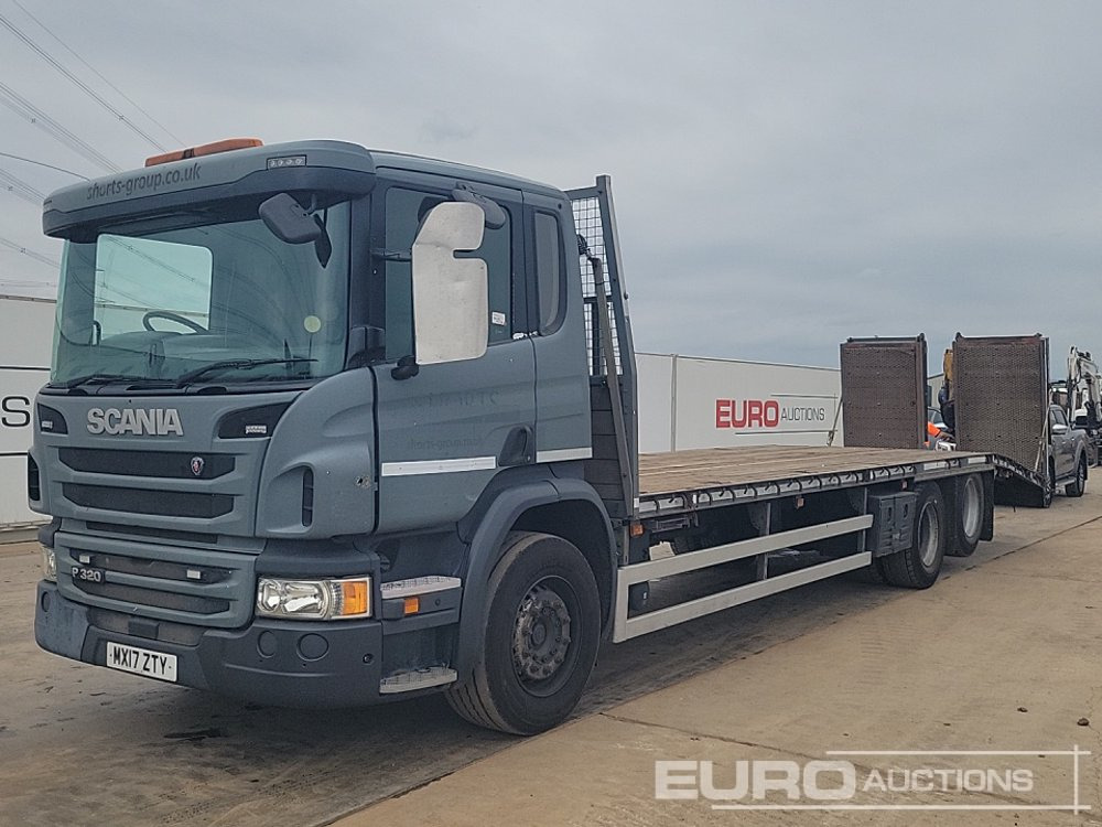 2017 Scania P320 - Φορτηγό με ανοιχτή καρότσα: φωτογραφία 1 2017 Scania P320 - Φορτηγό με ανοιχτή καρότσα: φωτογραφία 1