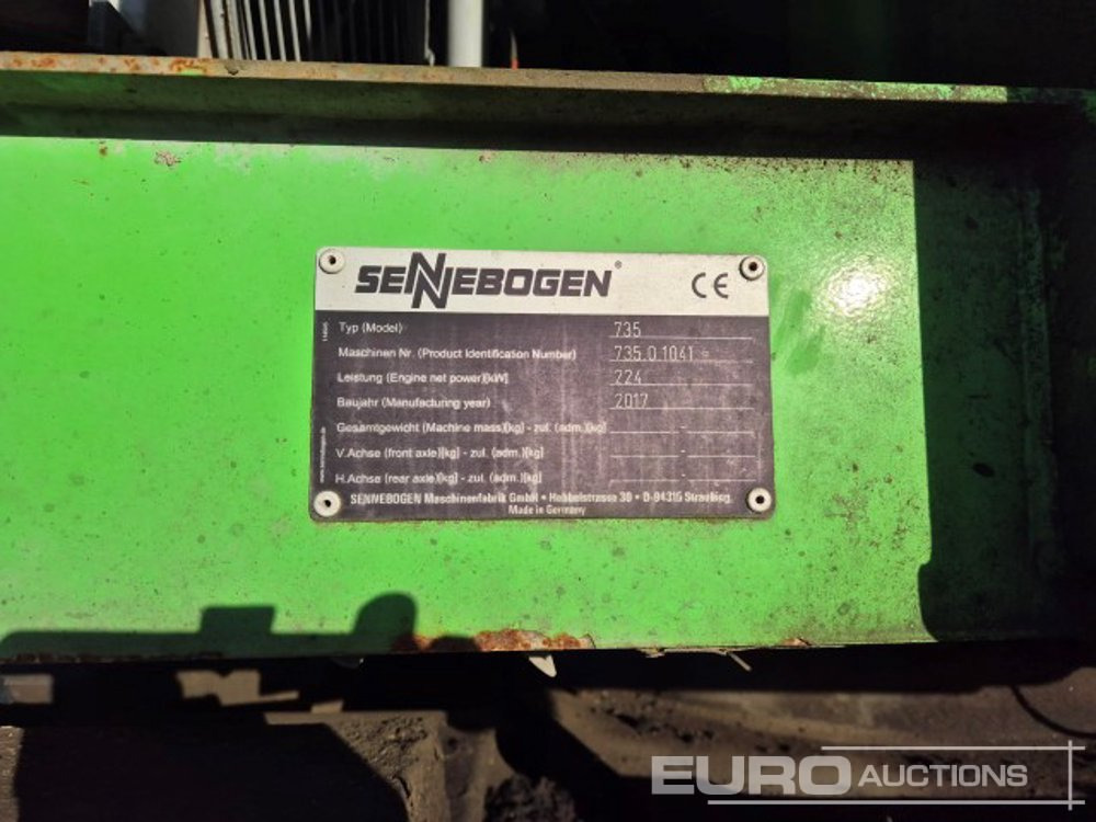 2017 Sennebogen 735E - Τροχοφόρος εκσκαφέας: φωτογραφία 5 2017 Sennebogen 735E - Τροχοφόρος εκσκαφέας: φωτογραφία 5