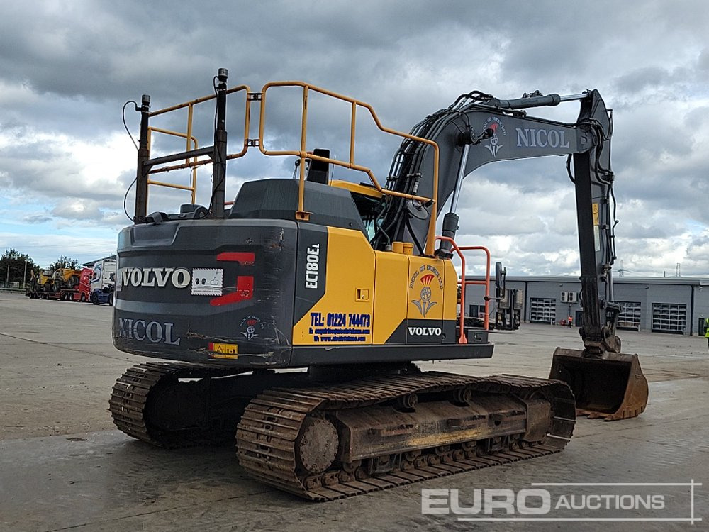 2017 Volvo EC180EL - Ερπυστριοφόρος εκσκαφέας: φωτογραφία 5 2017 Volvo EC180EL - Ερπυστριοφόρος εκσκαφέας: φωτογραφία 5