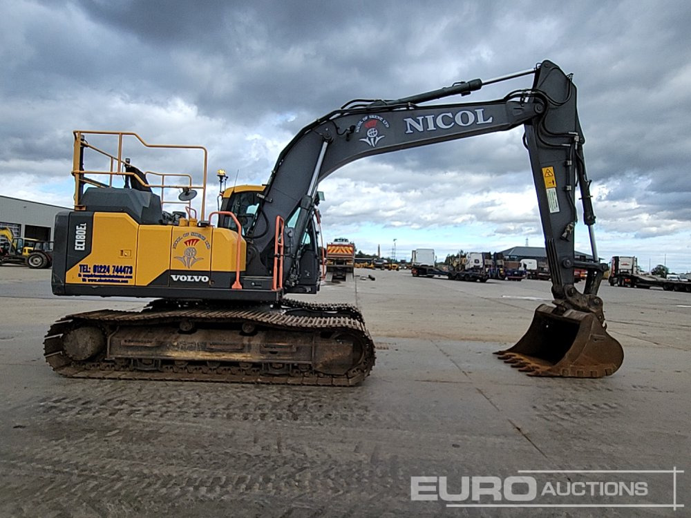 Ερπυστριοφόρος εκσκαφέας 2017 Volvo EC180EL: φωτογραφία 6