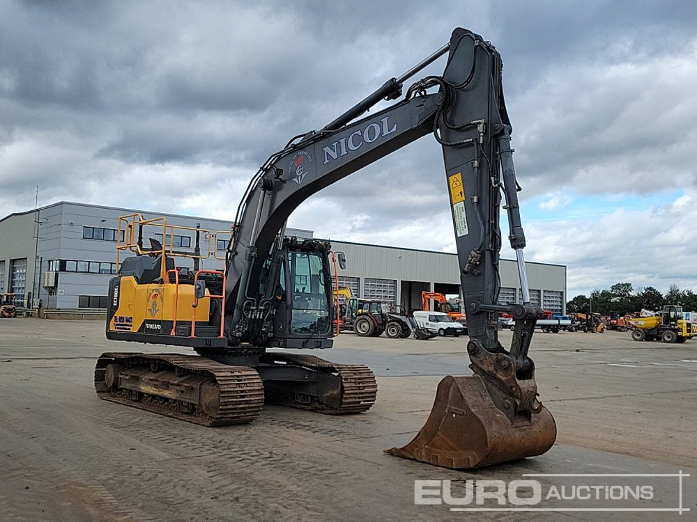 Ερπυστριοφόρος εκσκαφέας 2017 Volvo EC180EL: φωτογραφία 7
