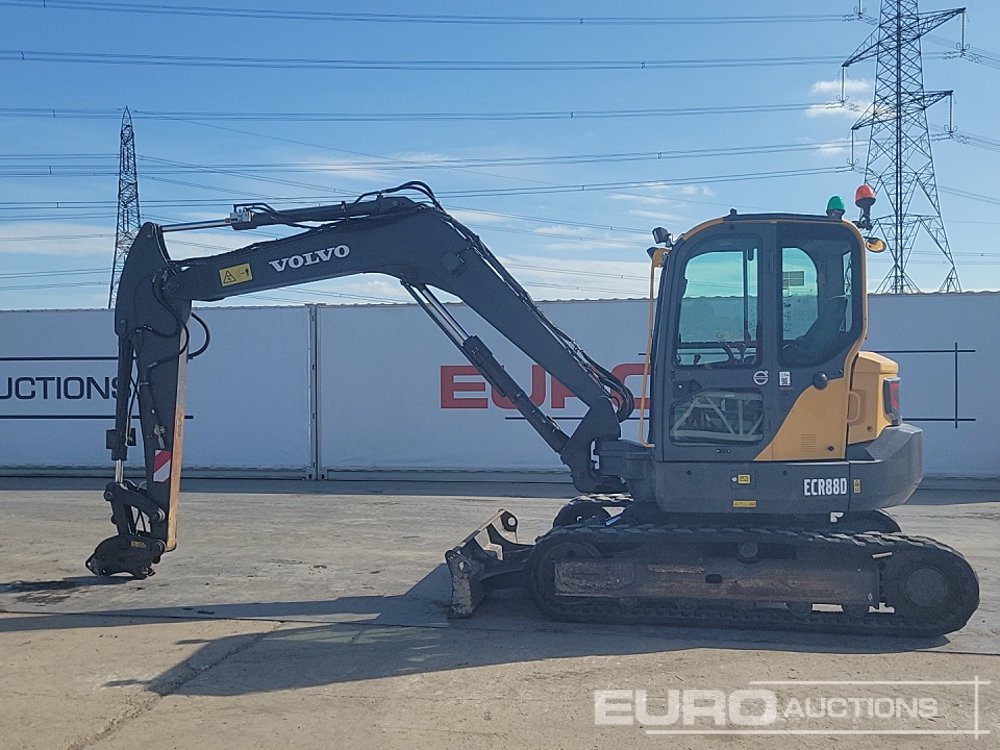 2017 Volvo ECR88D - Μίνι εκσκαφέας: φωτογραφία 2 2017 Volvo ECR88D - Μίνι εκσκαφέας: φωτογραφία 2