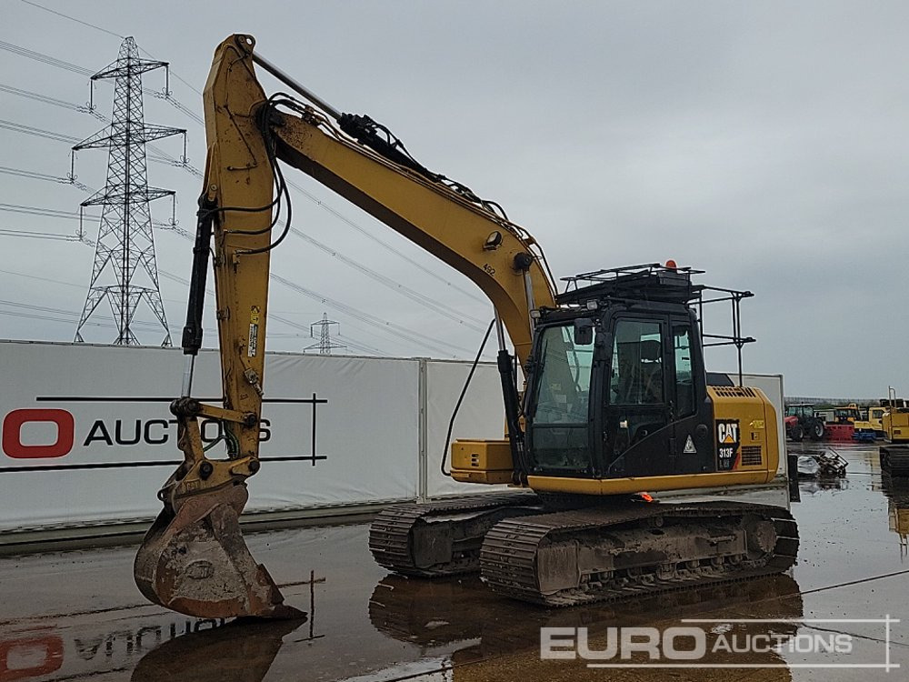 2018 CAT 313FLGC - Ερπυστριοφόρος εκσκαφέας: φωτογραφία 1 2018 CAT 313FLGC - Ερπυστριοφόρος εκσκαφέας: φωτογραφία 1