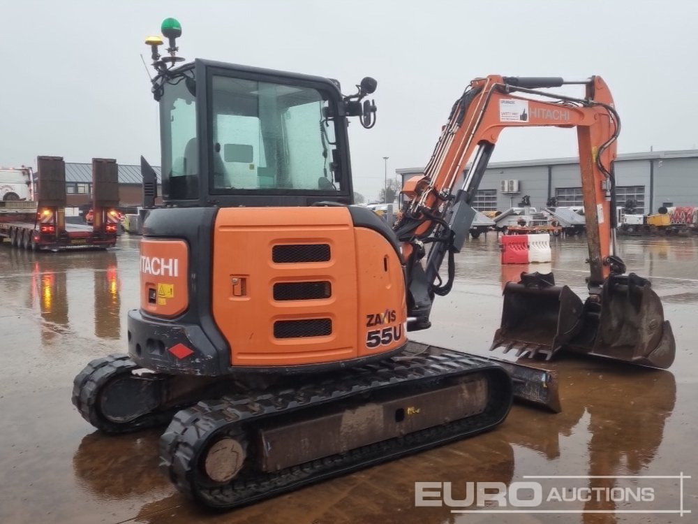 2018 Hitachi ZX55U-5A CLR - Μίνι εκσκαφέας: φωτογραφία 5 2018 Hitachi ZX55U-5A CLR - Μίνι εκσκαφέας: φωτογραφία 5