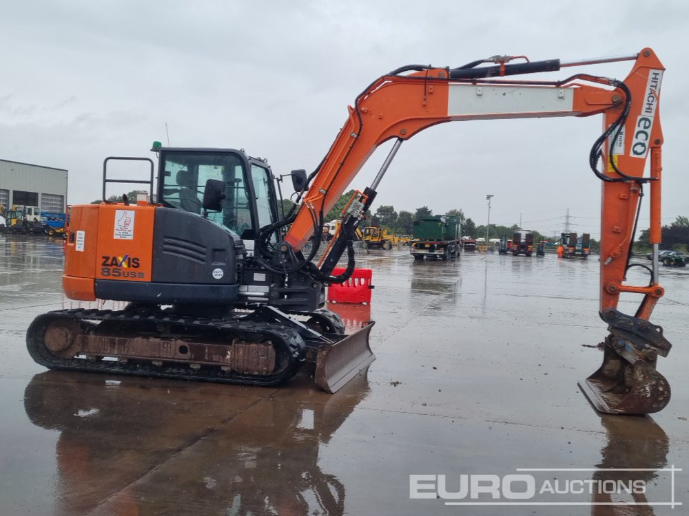 Μίνι εκσκαφέας 2018 Hitachi ZX85USB-5A: φωτογραφία 6